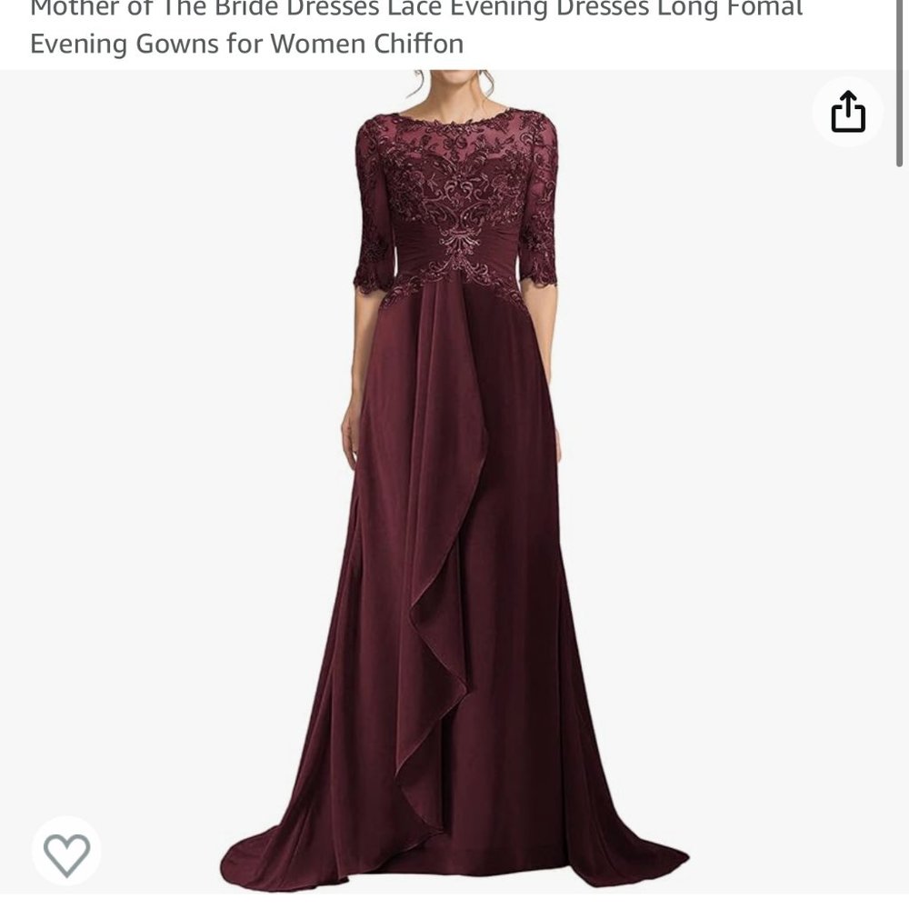 Mother of the Bride evening gown